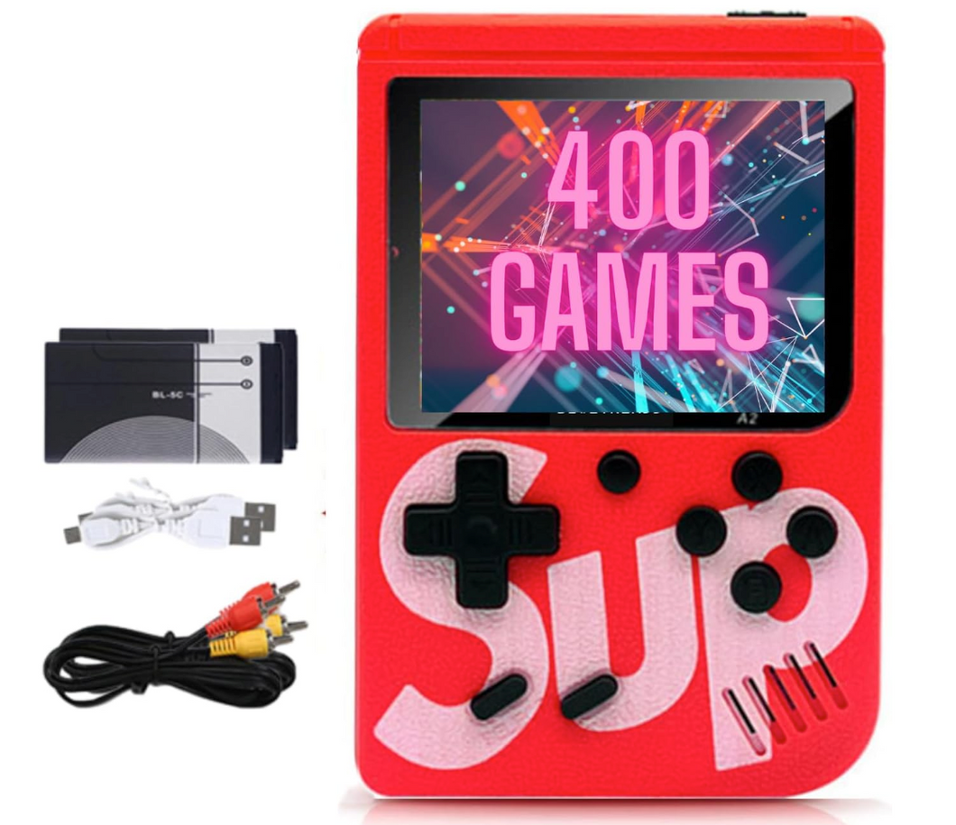 Consola Retro portátil 400 juegos