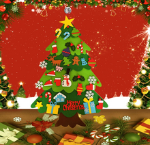 Cargar imagen en el visor de la galería, Árbol Navidad fieltro (32pcs)
