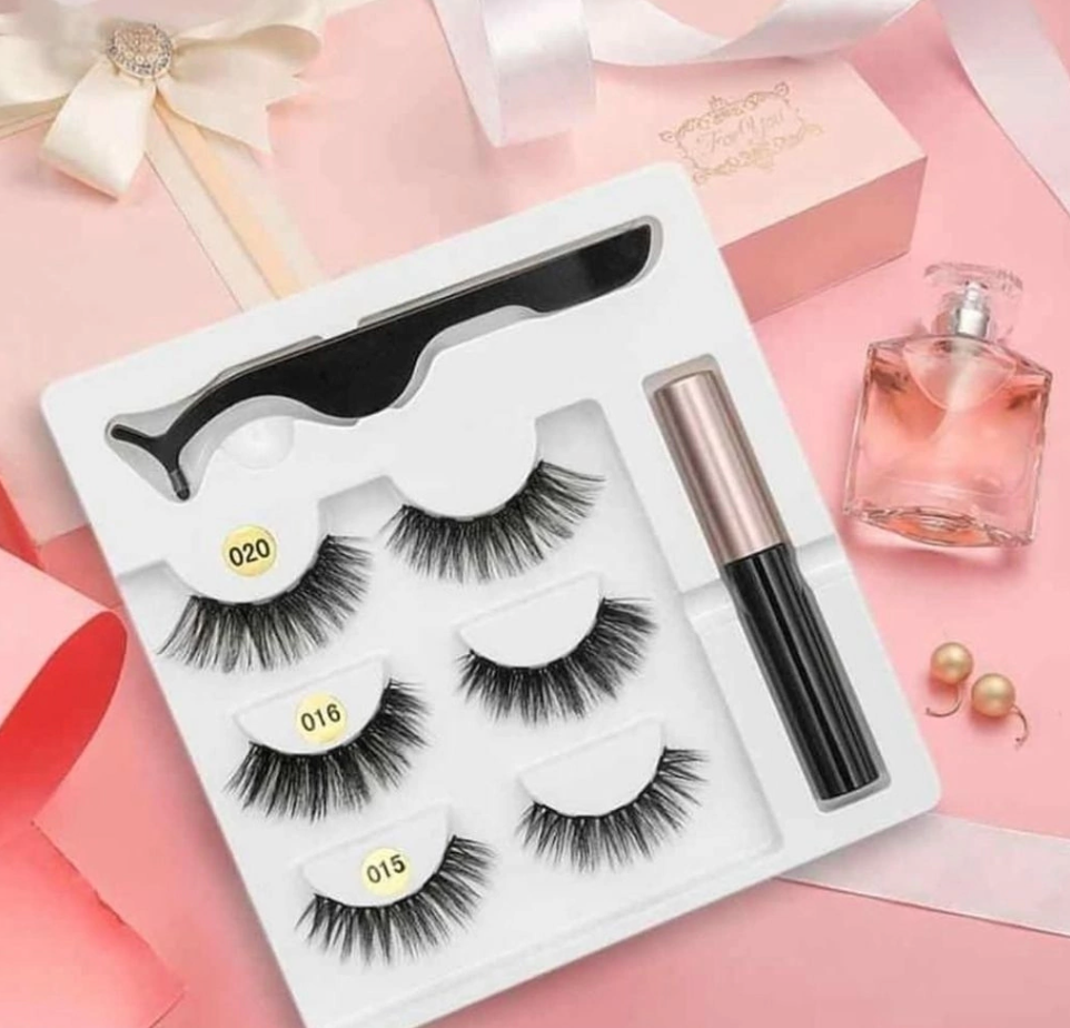 Pestañas Magnéticas reutilizables (Pack 3 pares)