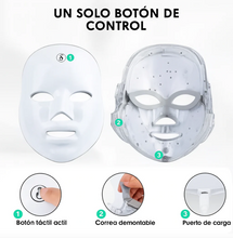 Cargar imagen en el visor de la galería, Máscara facial LED
